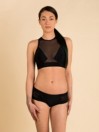 Malibu Way Out Mesh High Neck Bikini Top