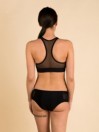 Malibu Way Out Mesh High Neck Bikini Top