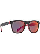 R2815B Matte Black/Red Sonnenbrille