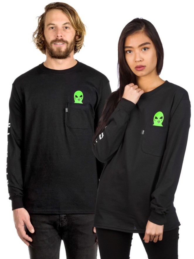 RIPNDIP Lord Alien Pocket Long Sleeve T-Shirt