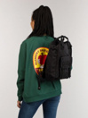 Doughnut Macaroon All Black Series Backpack