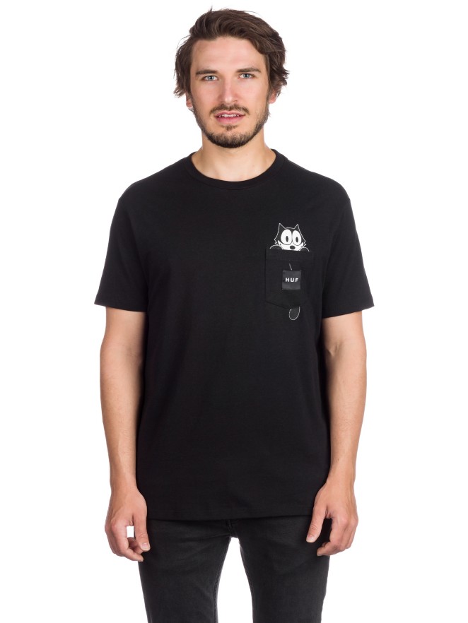 HUF X Felix The Cat Watching Pocket T-Shirt