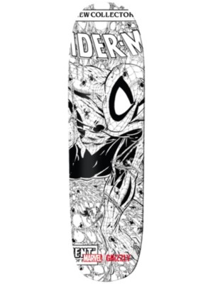 X Spiderman Ink 8.0&amp;#034; Skate Deck