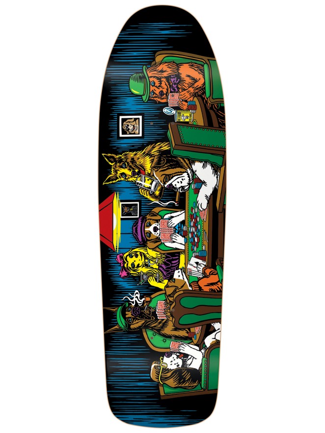 Almost Mullen Dog Poker Slick R7 9.625″ Skate Deck