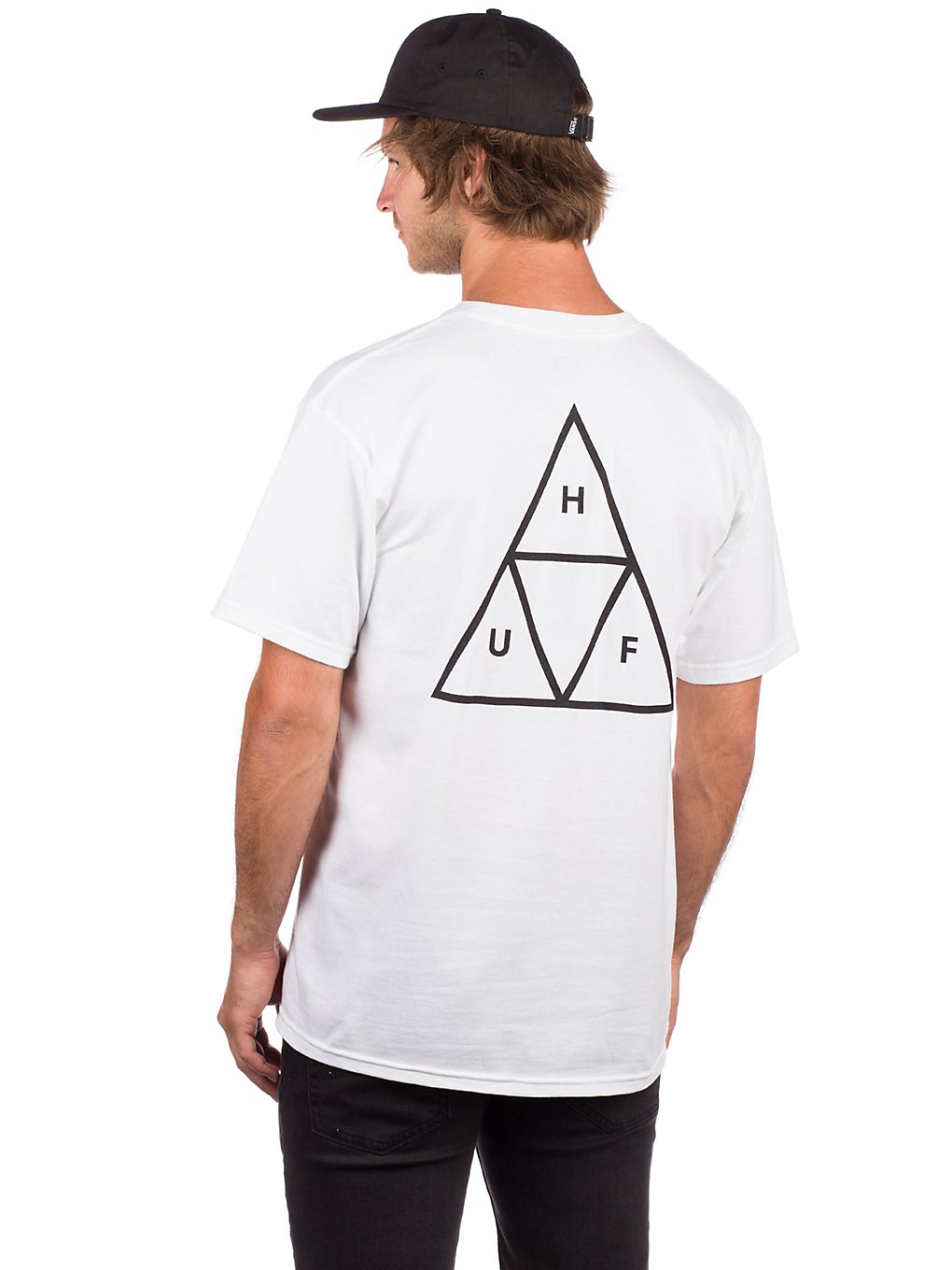 HUF Essentials TT T-Shirt hvit