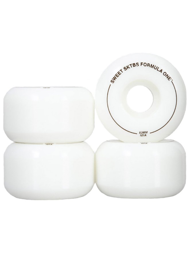 SWEET SKTBS Formula One White 53mm Roues