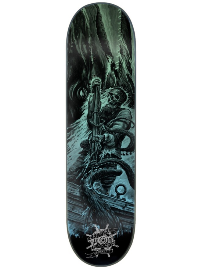 Creature Black Abyss Navarette 8.6″ Skate Deck