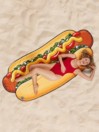 Big Mouth Toys Hot Dog Beach Handtuch