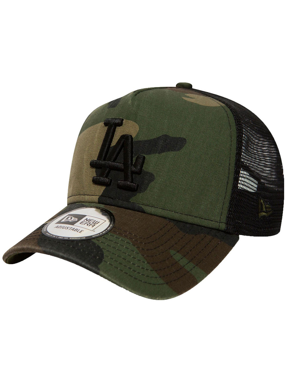 Washed Camo Trucker Keps