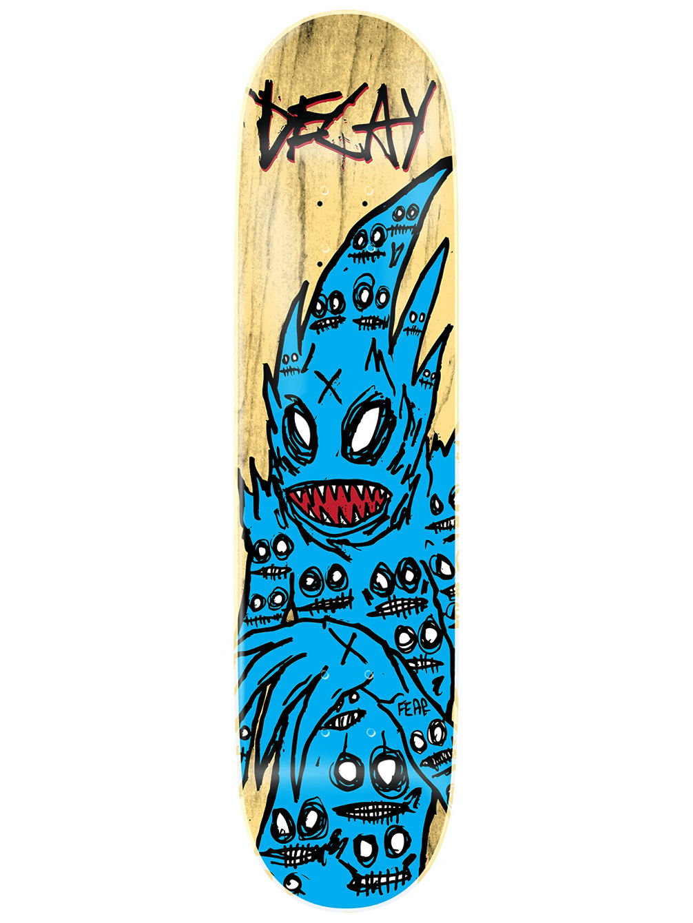 Demon Blue 8.125&amp;#034; Skate Deck