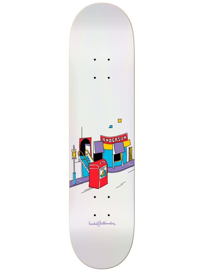 Krooked Manderson Domestic 8.12″ Issues Skate Deck
