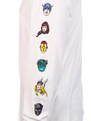 Marvel Characters Long Sleeve T-Shirt