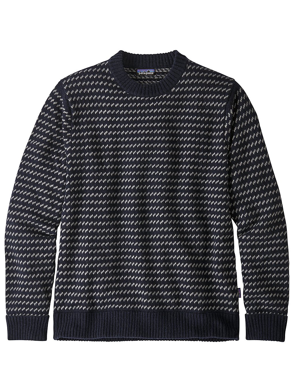 Patagonia Recycled Wool-Blend Strickpullover classic navy kaufen