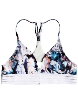 roxy fitness athletic tri bikini top