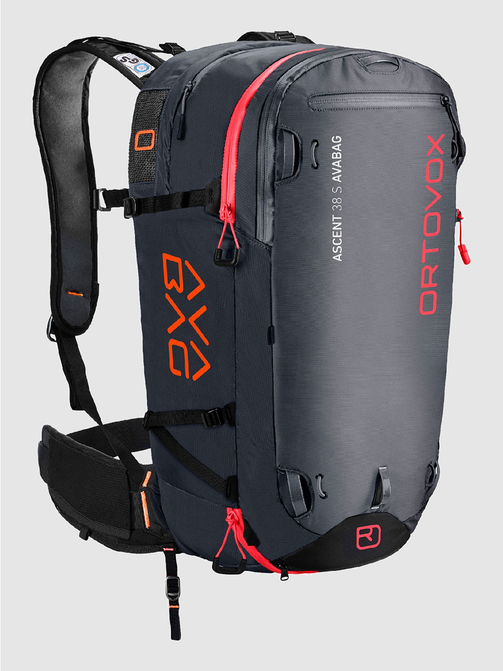Ascent 38L S Avabag Kit Rygs&aelig;k