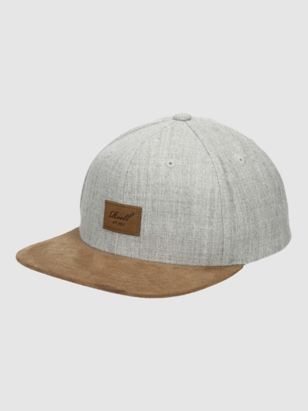 REELL Suede Cap heather light grey