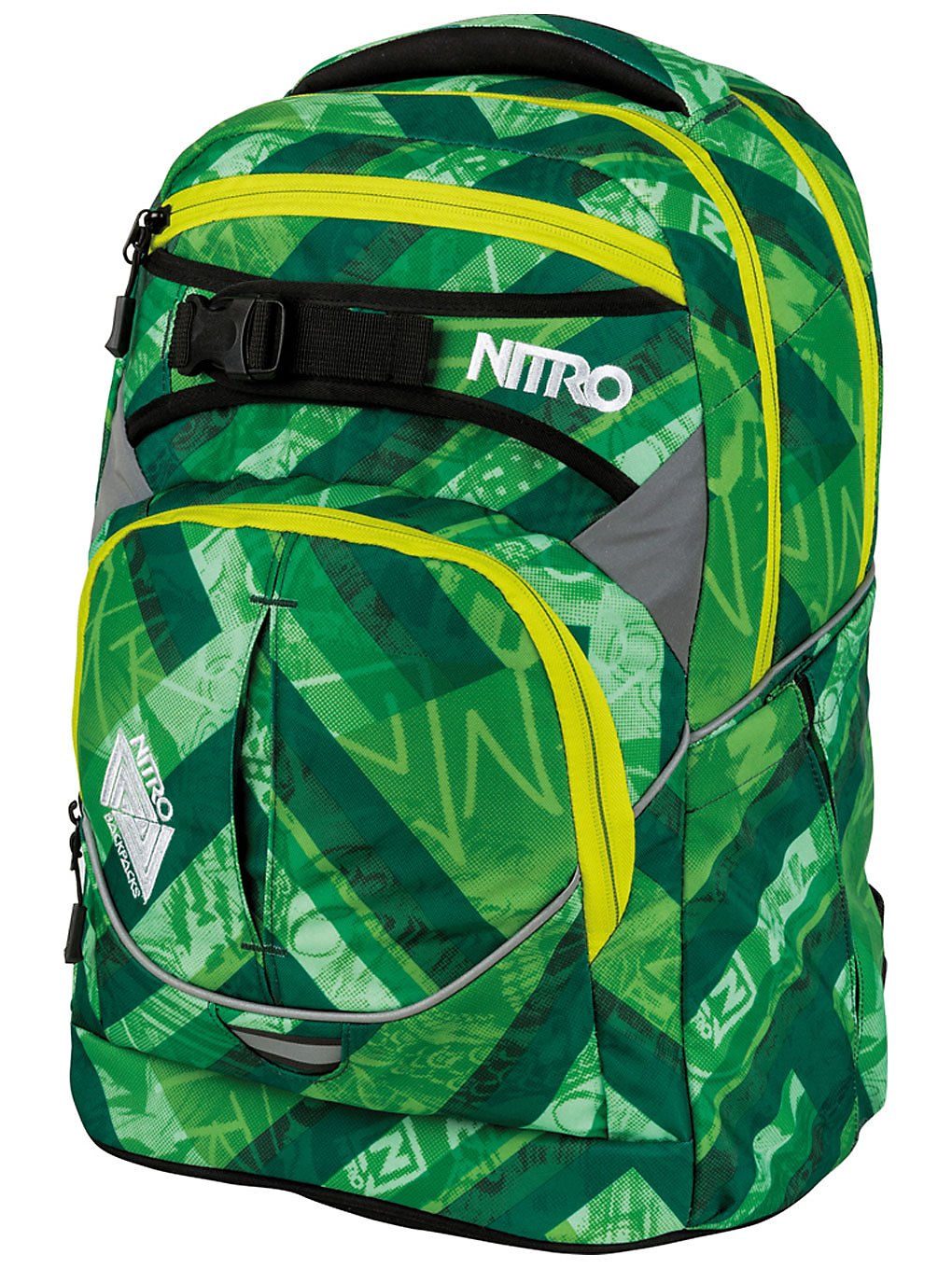 Nitro superhero backpack vihreä, nitro