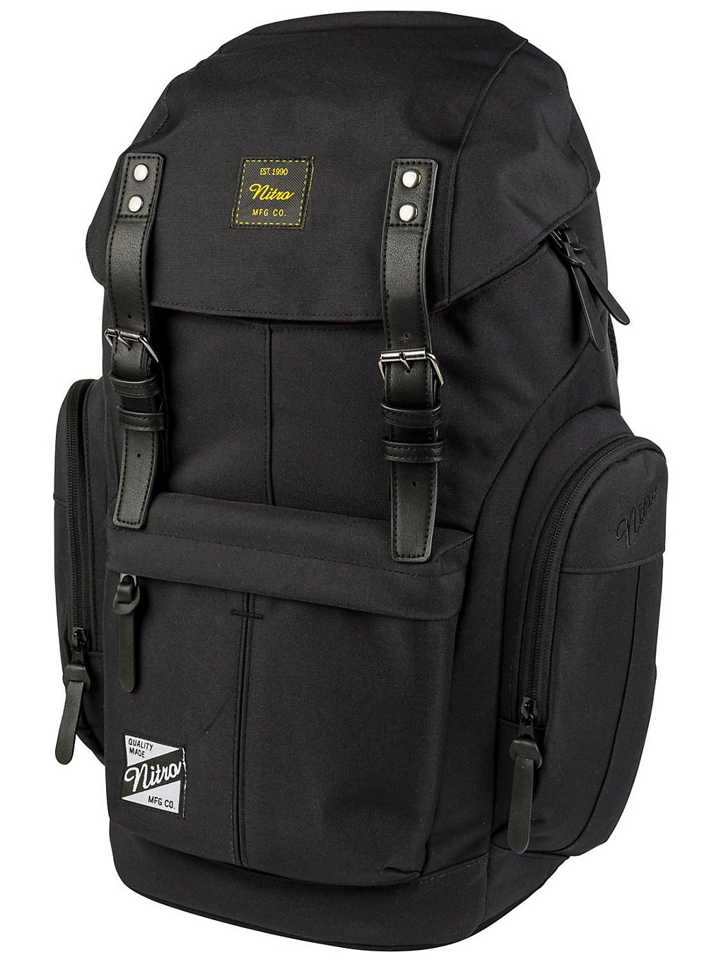 Nitro daypacker backpack musta, nitro