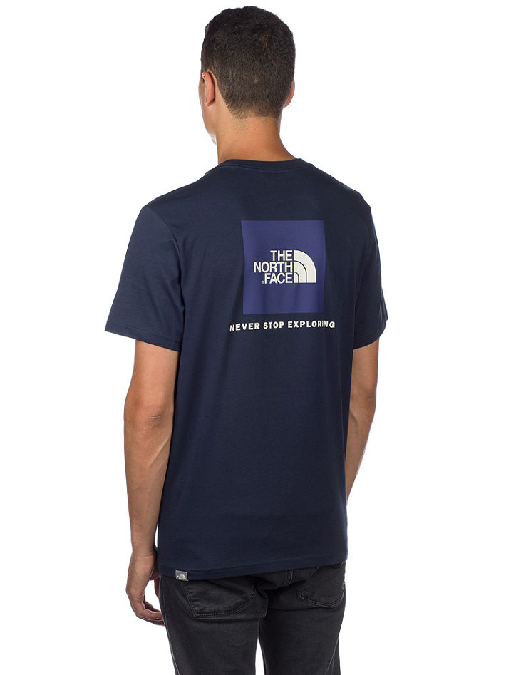 Buy The North Face Red Box T Shirt Online At Blue Tomato