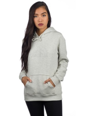 north face drew peak hoodie blue