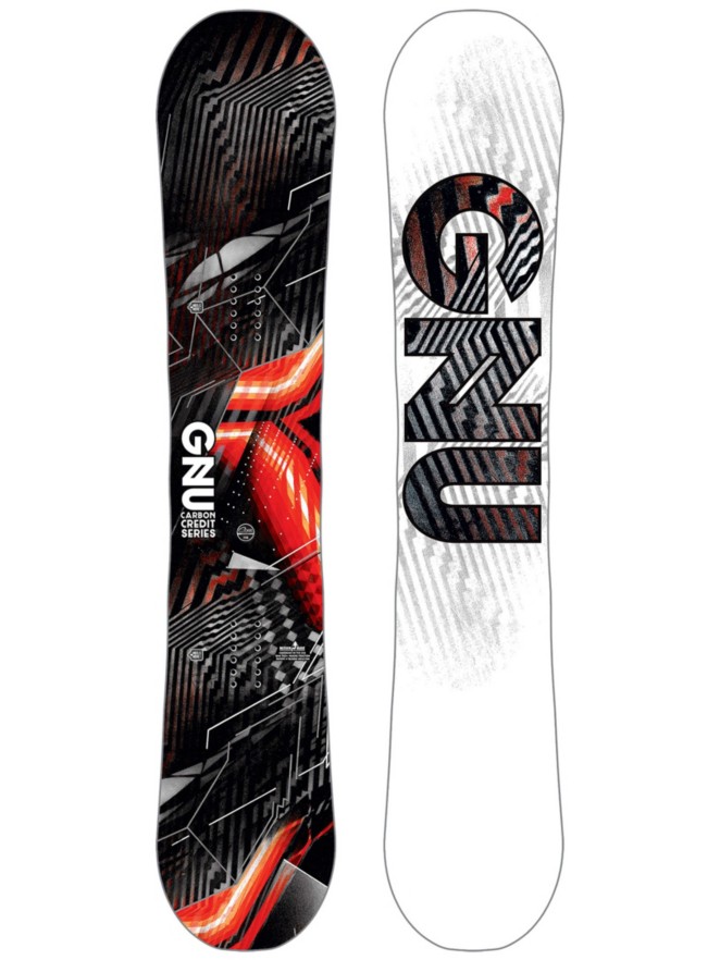 Gnu Asym Carbon Credit BTX 156W Snowboard