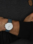Chrono Woven Leather White 40mm Uhr