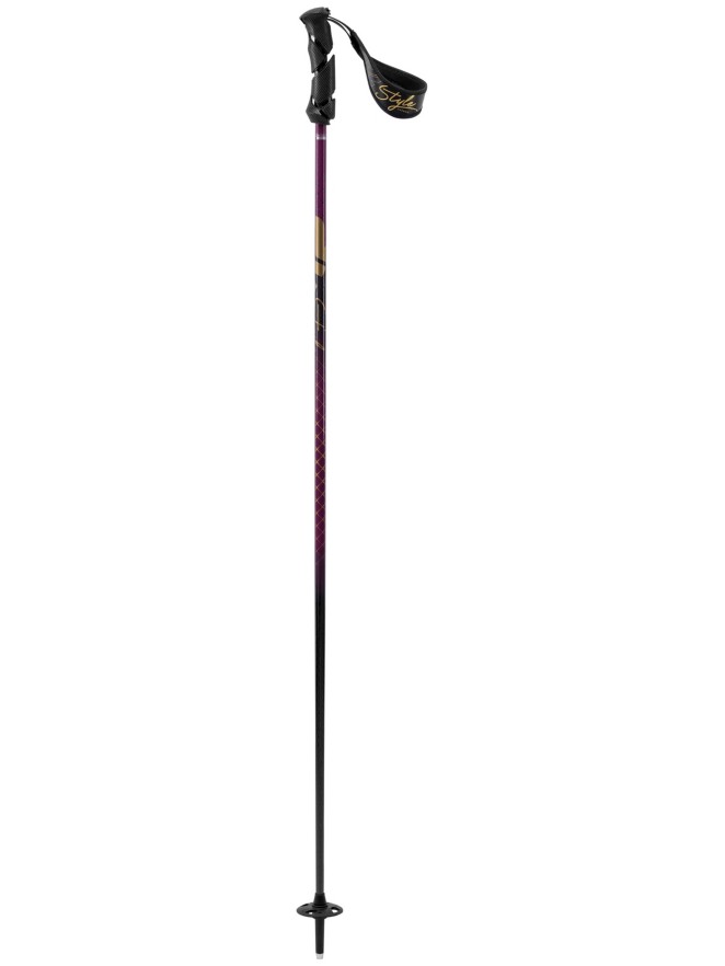 K2 Style Carbon 100 Kids Ski Poles