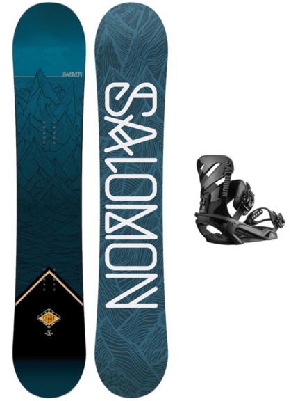 Salomon Sight 156 + Rhythm M 2019 Conjunto Snowboard - Comprar 