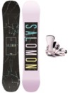 Salomon Oh Yeah 143 + Vendetta S Pink 2019 Snowboard Set