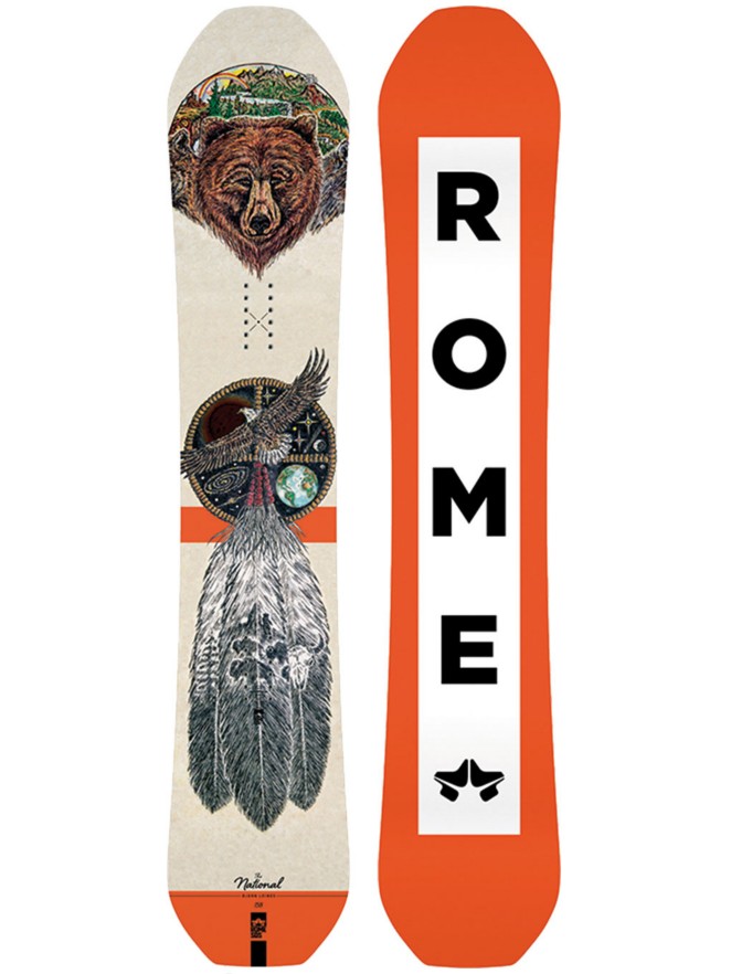 Rome National Bjorn 158 2019 Snowboard