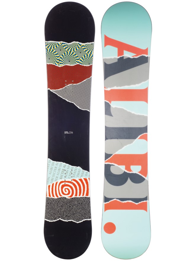 Alibi Snowboards Sicter 157W