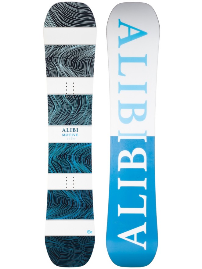 Alibi Snowboards Motive 163W