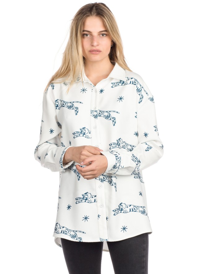 Plenty Abigail Button Down Shirt LS
