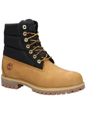 timberland tan premium puffer boots