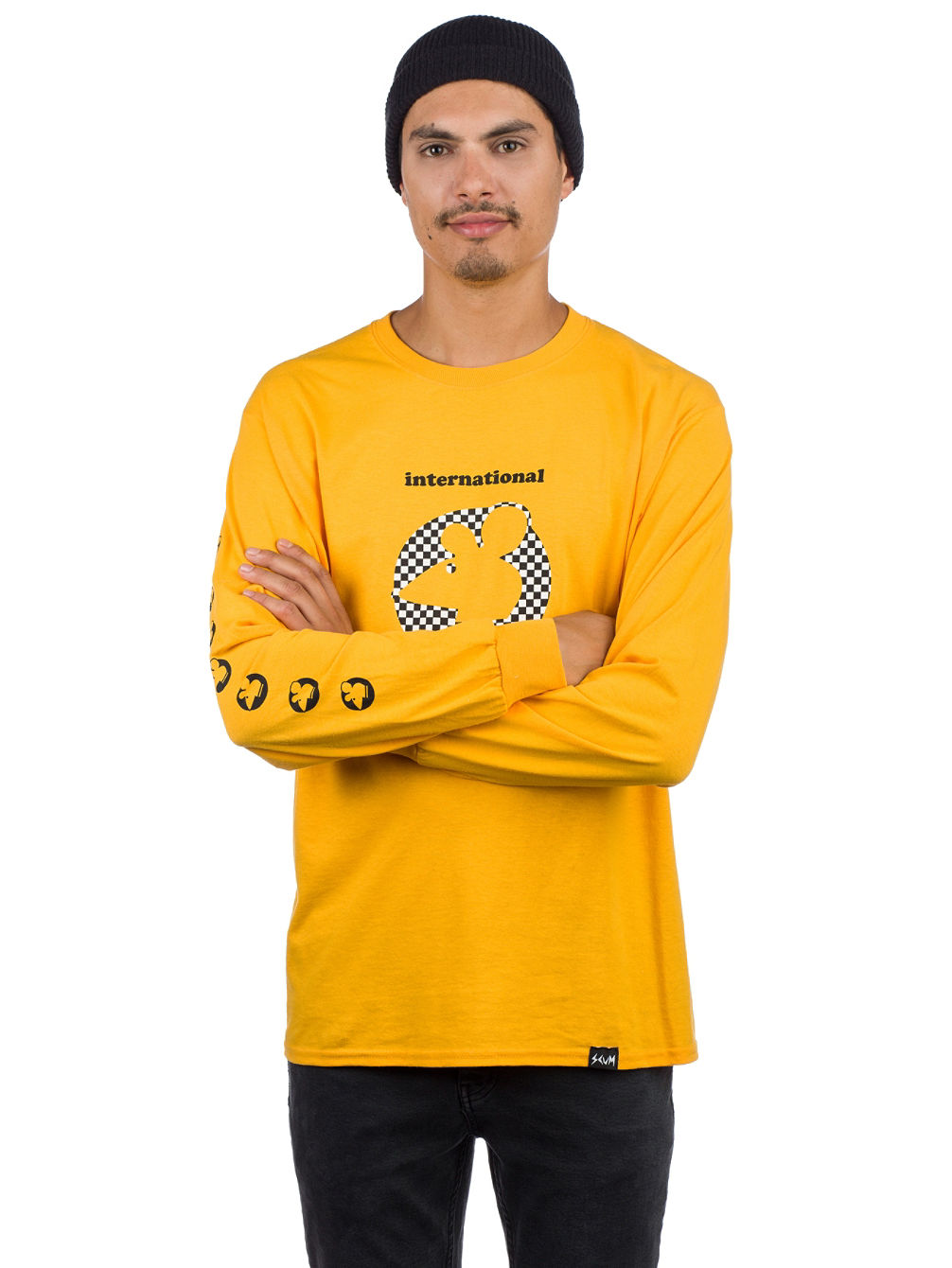 Checker Ratboy Camisa Manga Comprida
