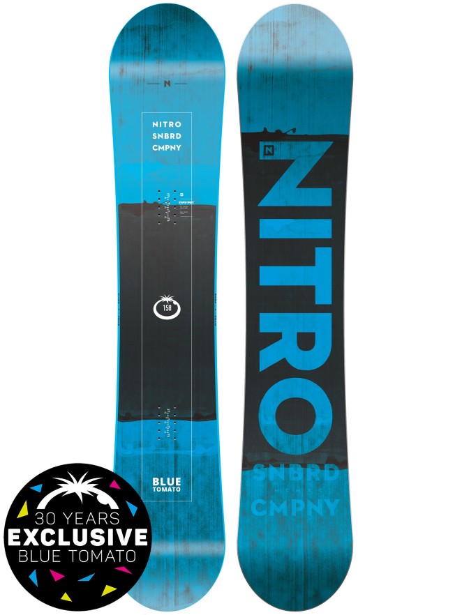 Nitro X Blue Tomato Prime Blue 158 Snowboard