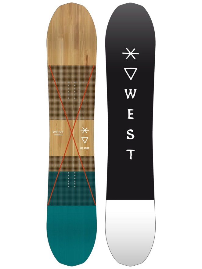 West Snowboards CPT Achab 158