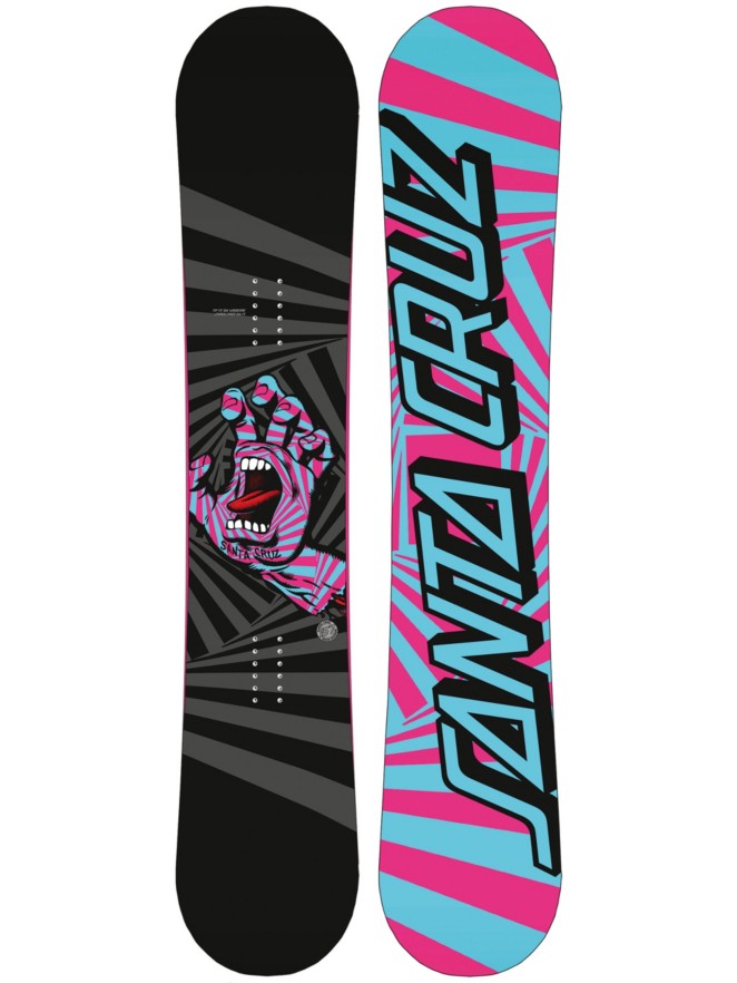 Santa Cruz Snowboards Party Hand 154