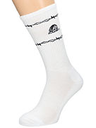 Wired White Socks
