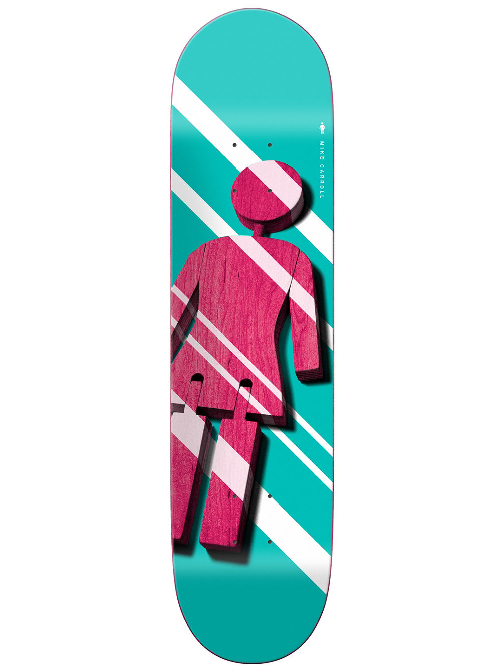 Mike Carroll 8.375&amp;#034; Skateboard Deck