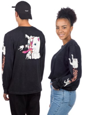 Rip N Dip Zipperface T-Shirt LS