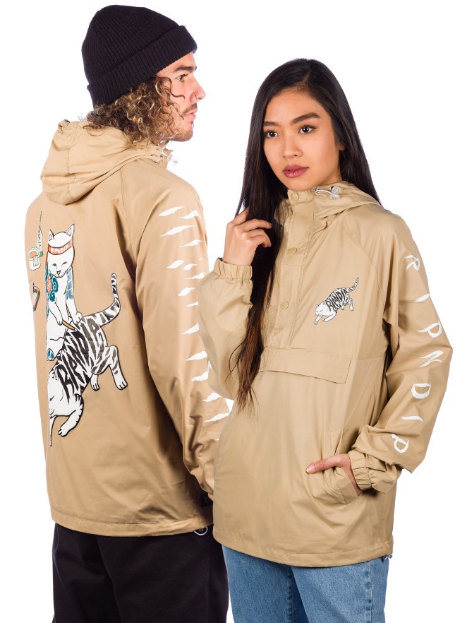 RIPNDIP Tattoo Nerm Half Zip Anorak