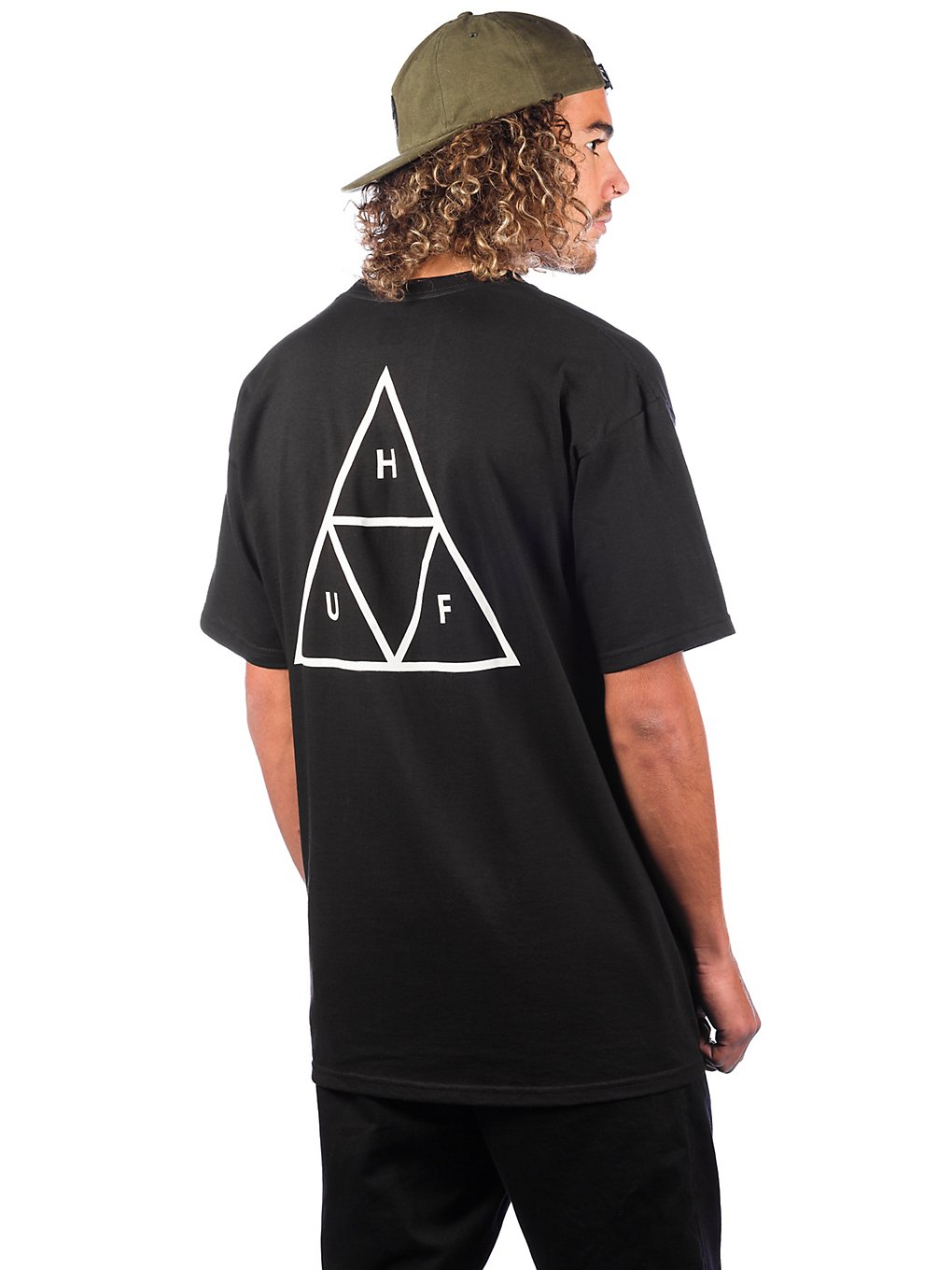 HUF Essentials TT T-Shirt svart