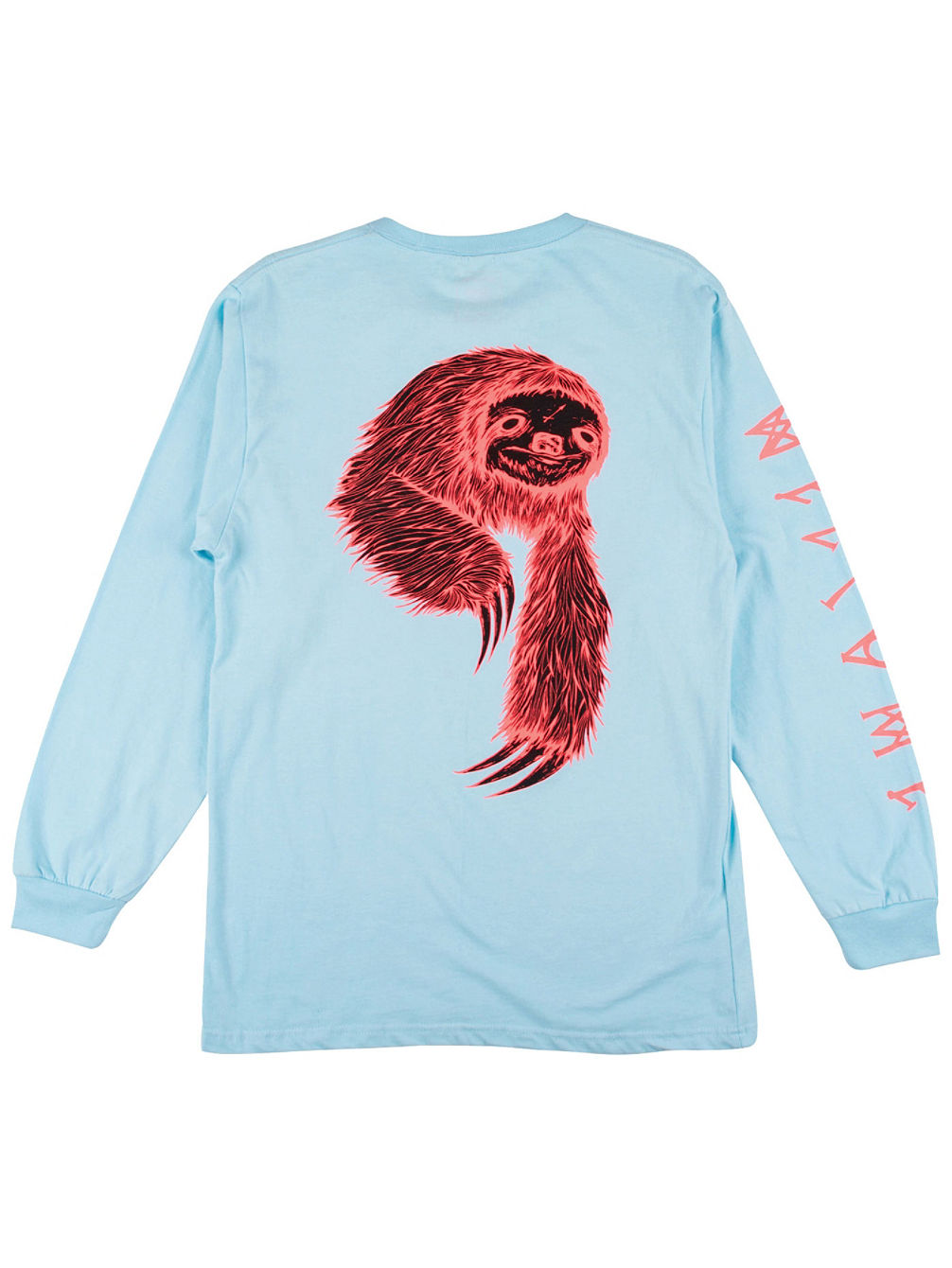 Sloth Lang&aelig;rmet t-shirt