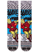 X Marvel Iron Man Comic Chaussettes