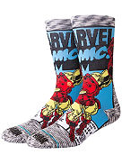X Marvel Iron Man Comic Calze