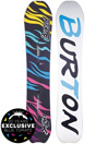 Burton X Blue Tomato Safari Deep Thinker 163W 2 Snowboard