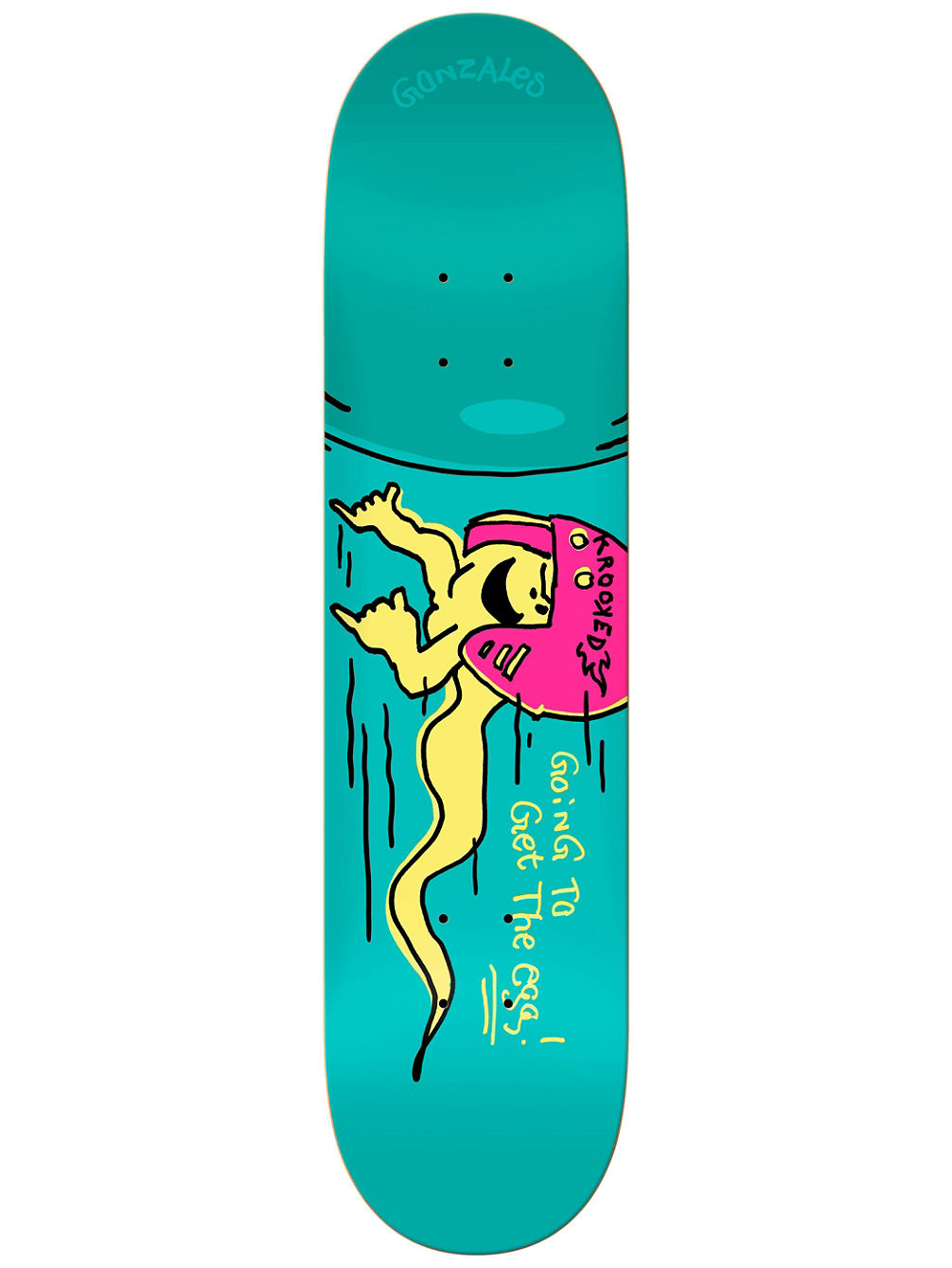 Gonz Go Getter 8.25&amp;#034; Skateboard Deck
