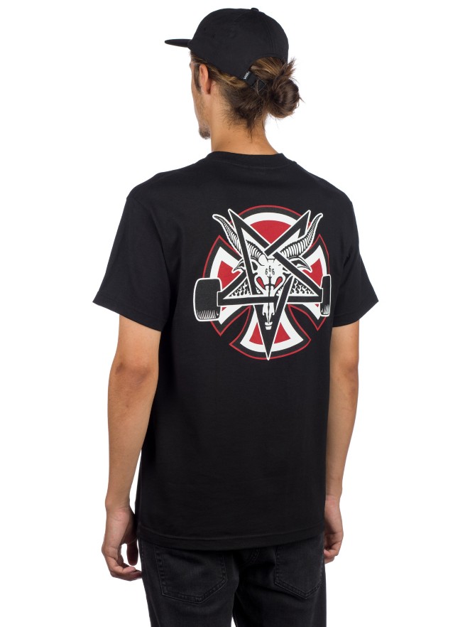 Independent X Thrasher Pentagram Cross