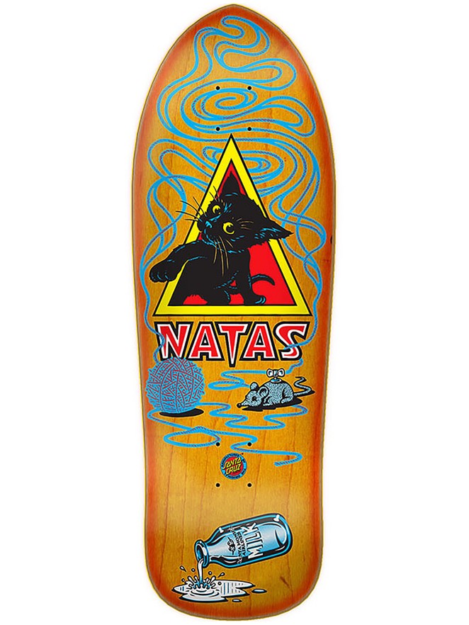 Santa Cruz Sma Natas Kitten Reissue 9.8″ Skateboard Dec
